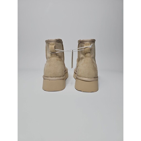 Altar'd State Mini Boots Women's 9M Suede Faux Fur Lined Tan NWT - Picture 3 of 8